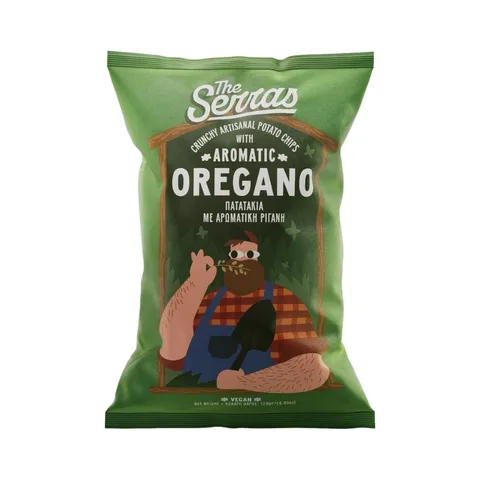 The Serras Chips Oregano 120g