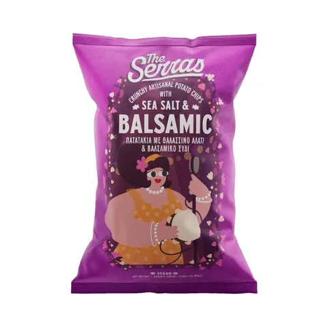 The Serras Chips Sea Salt & Balsamic 120g