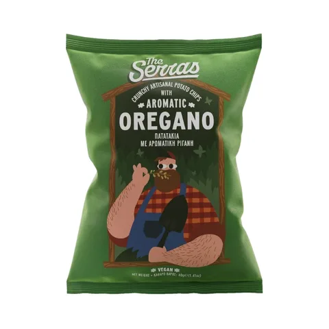 The Serras Chips Oregano 40g