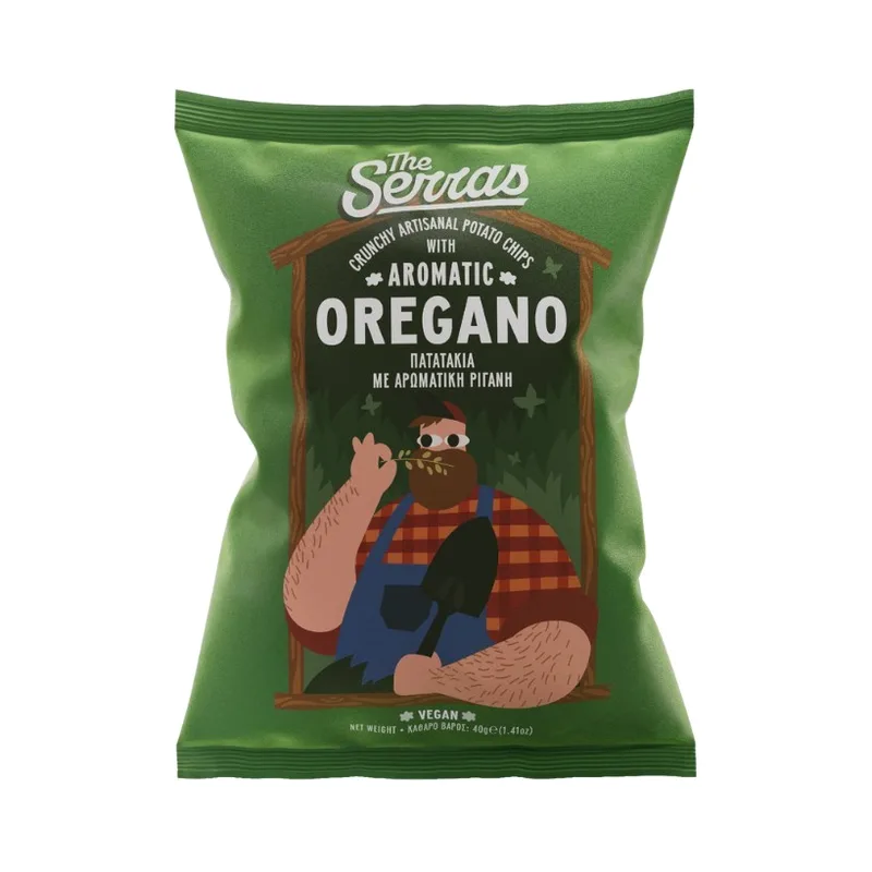 Serras The Serras Chips Oregano 40g