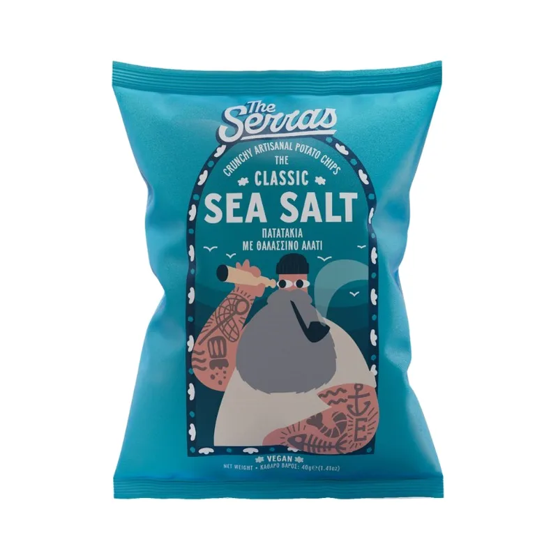 Serras The Serras Chips Sea Salt 40g