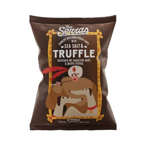 The Serras Chips Sea Salt & Black Truffle 40g