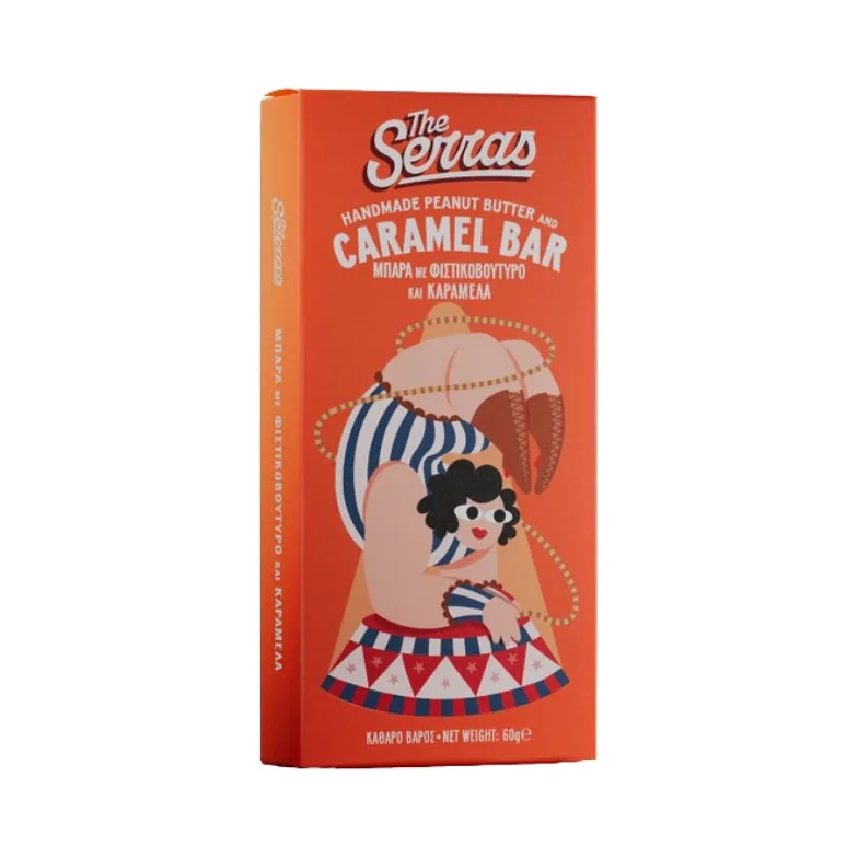 Serras The Serras Peanut Butter & Caramel Bar 60g