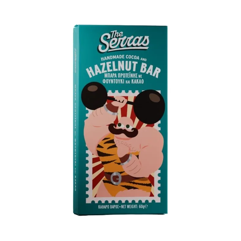 Serras The Serras Hazelnut Bar 60g