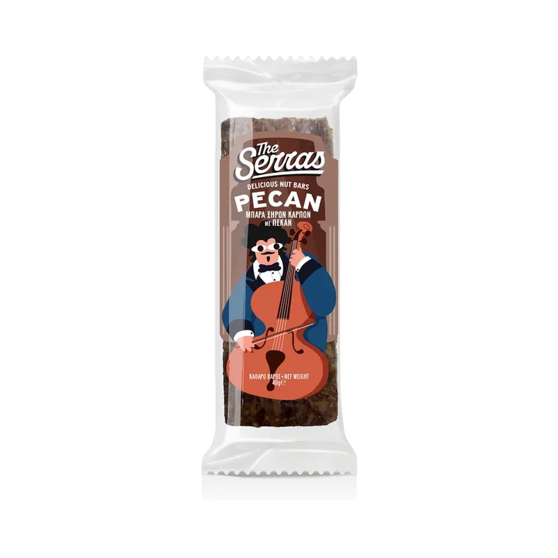 Serras The Serras Pecan Nut Bar 60g
