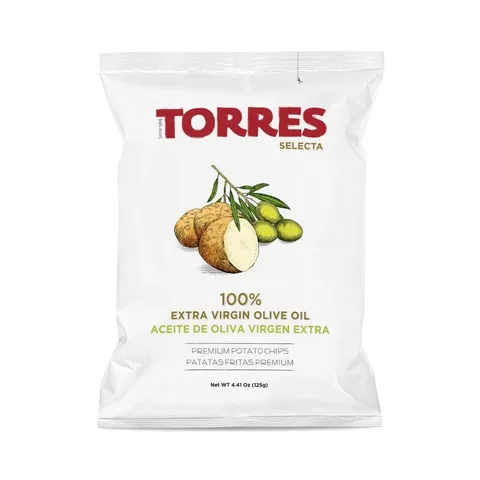 Torres Chips Extra Virgin Olive Oil 125g
