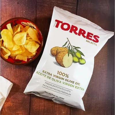 Torres Chips Extra Virgin Olive Oil 125g, sfeerfoto 1