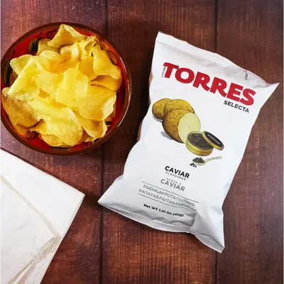 Torres Chips Cavíar 110g, sfeerfoto 1