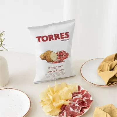Torres Chips Iberico Ham 150g, sfeerfoto 1