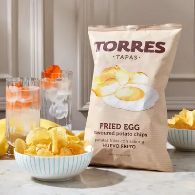 Torres Chips Fried Egg 125g, sfeerfoto 1
