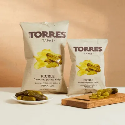 Torres Chips Pickles 125g, sfeerfoto 1