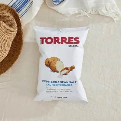 Torres Chips Mediterranean Salt 40gr, sfeerfoto 1