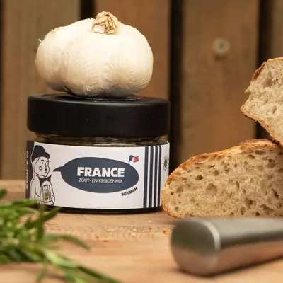 Zou't FRANCE Zout & Kruidenmix 90g, sfeerfoto 1