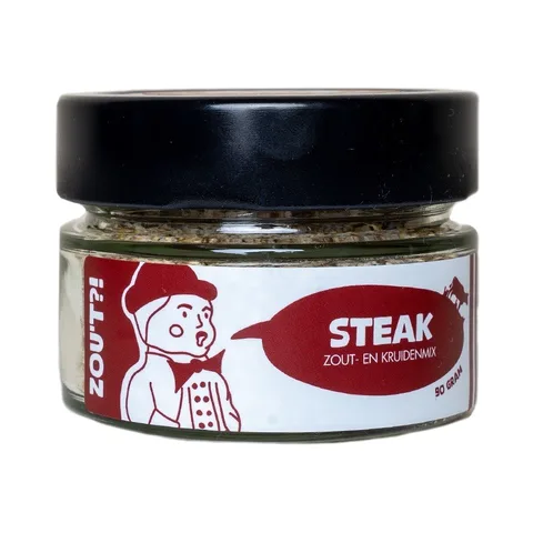 Zou't STEAK Zout & Kruidenmix 90g