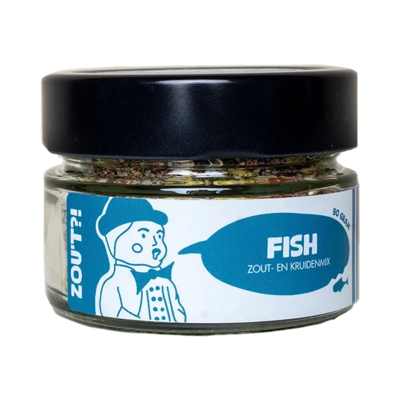 Zou't FISH Zout & Kruidenmix 90g