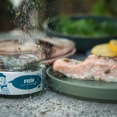 Zou't FISH Zout & Kruidenmix 90g, sfeerfoto 2