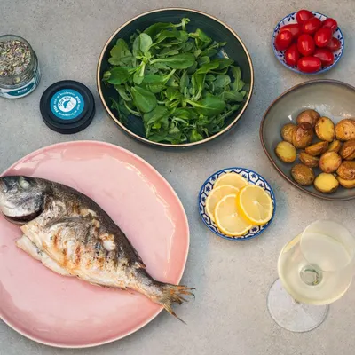 Zou't FISH Zout & Kruidenmix 90g, sfeerfoto 1