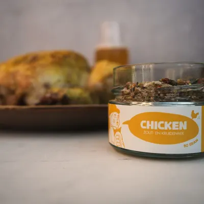 Zou't CHICKEN Zout & Kruidenmix 90g, sfeerfoto 1
