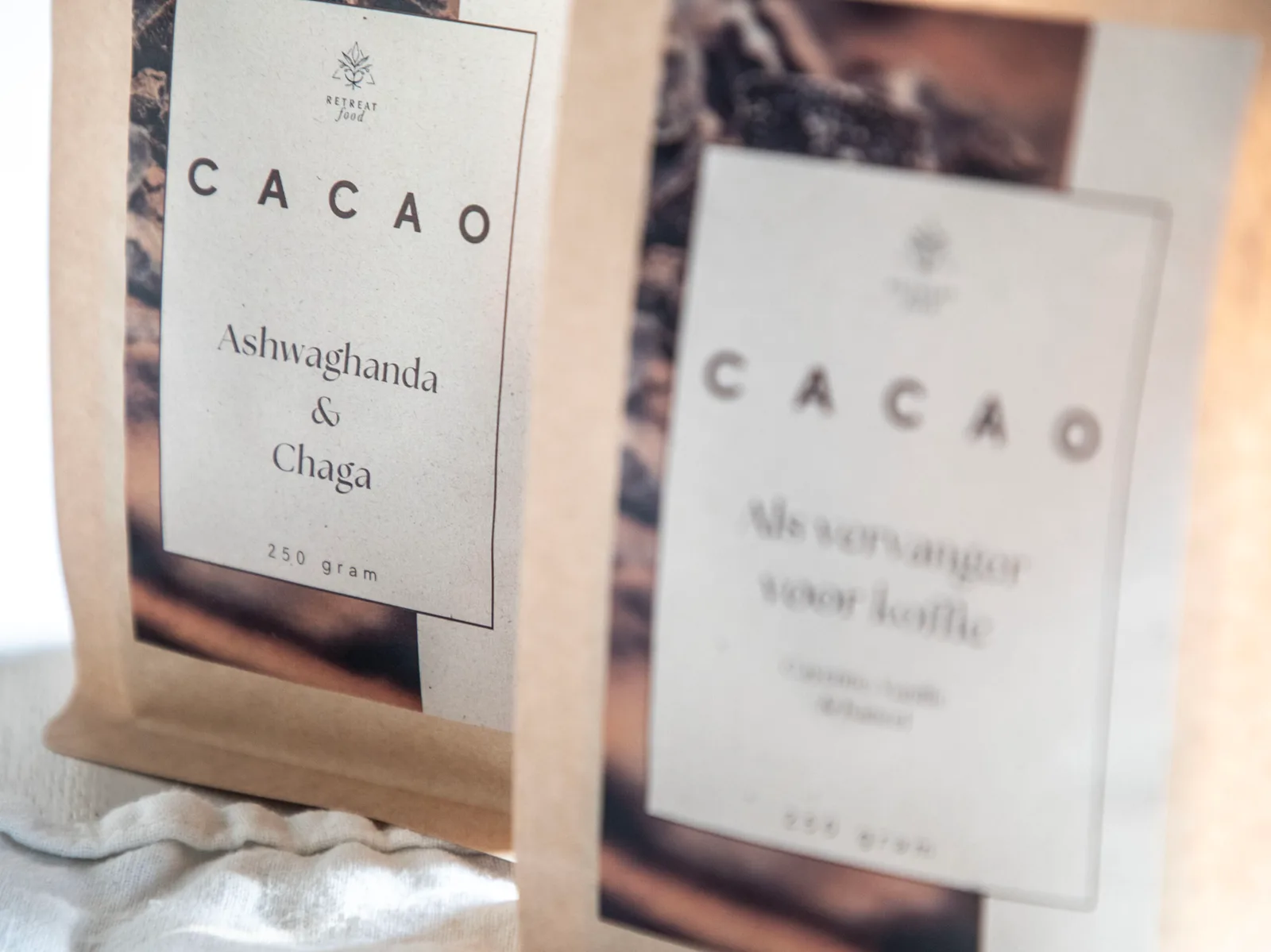 Cacao met Chaga & Ashwagandha