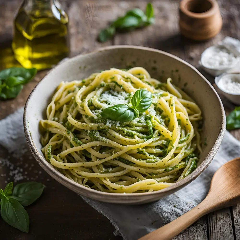 Pasta pesto